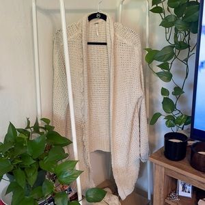 Free People open front cardigan sweater